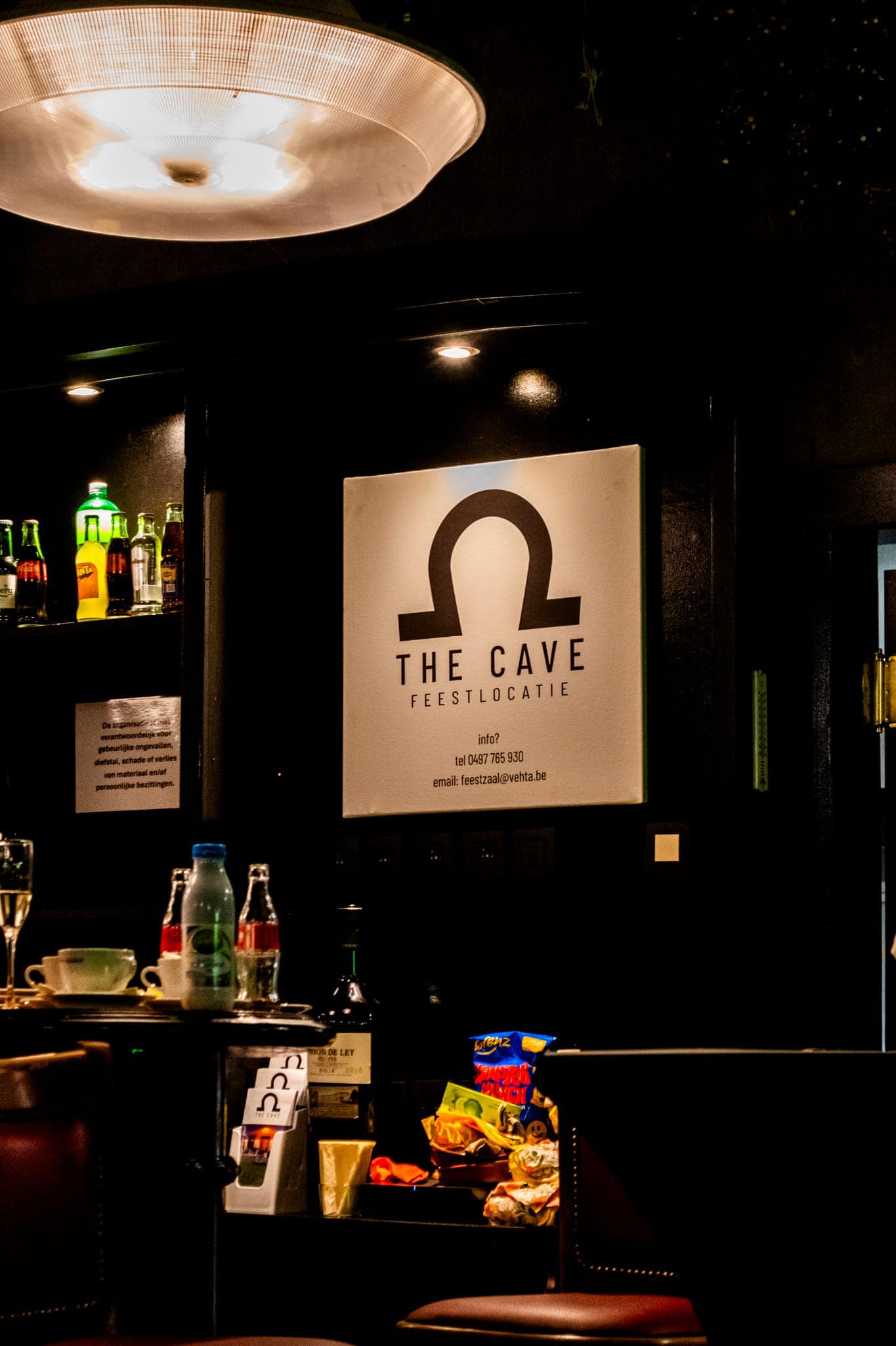 Sfeerbeeld zaal The Cave